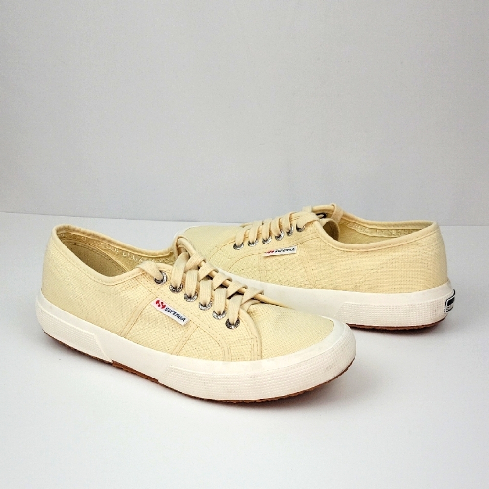 Superga 2750 Cotu Sneakers Cream Size 9